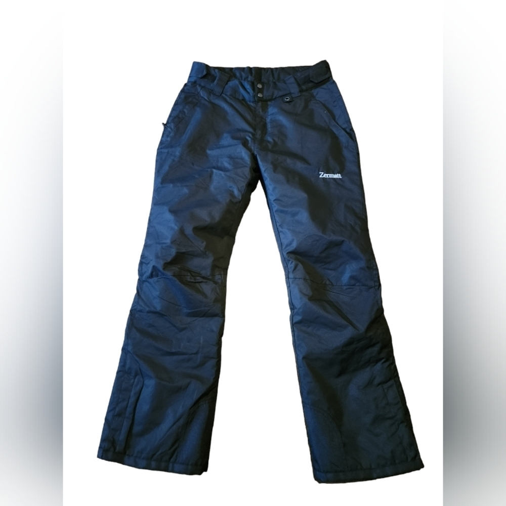 Zermatt Ski Pants Black Snowmobile Women's SZ L/G
